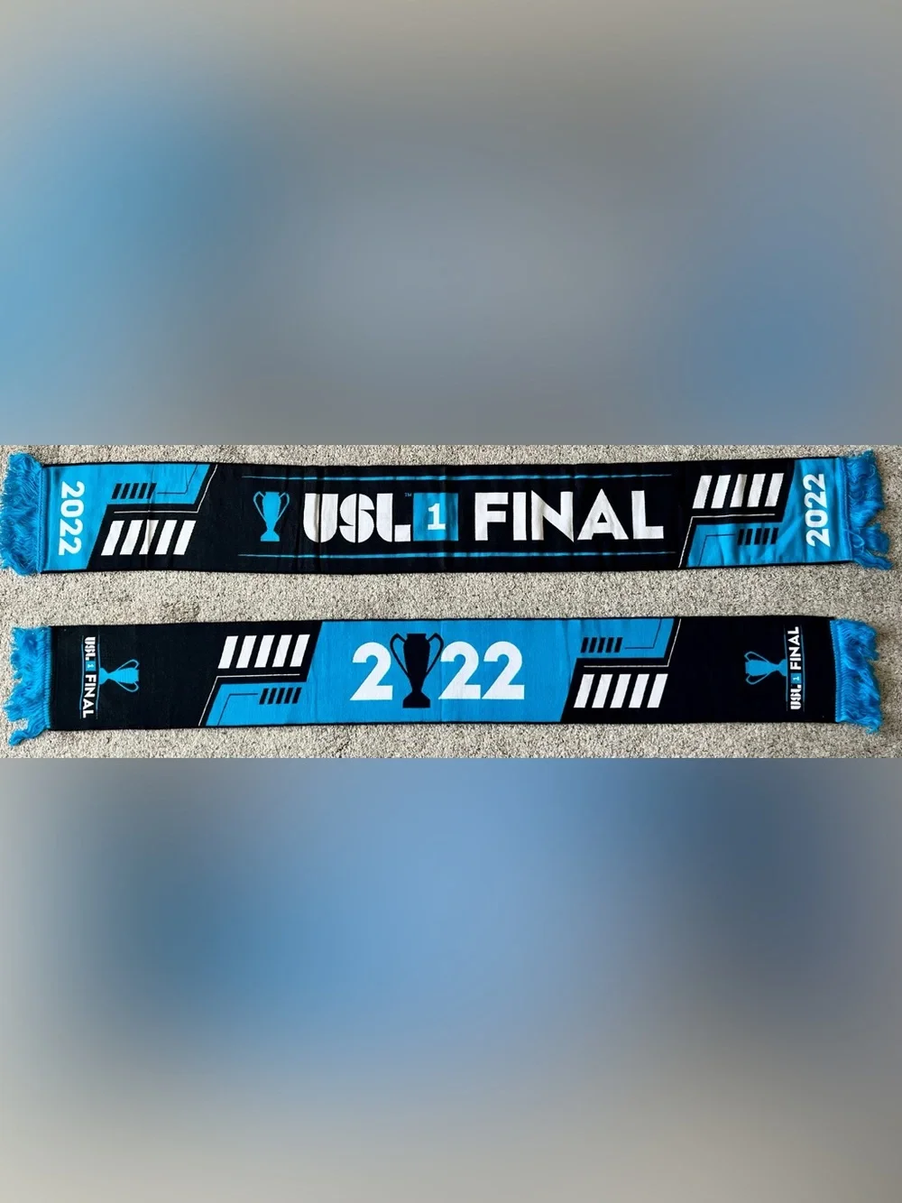 USL 1 League One 2022 Final Soccer Scarf